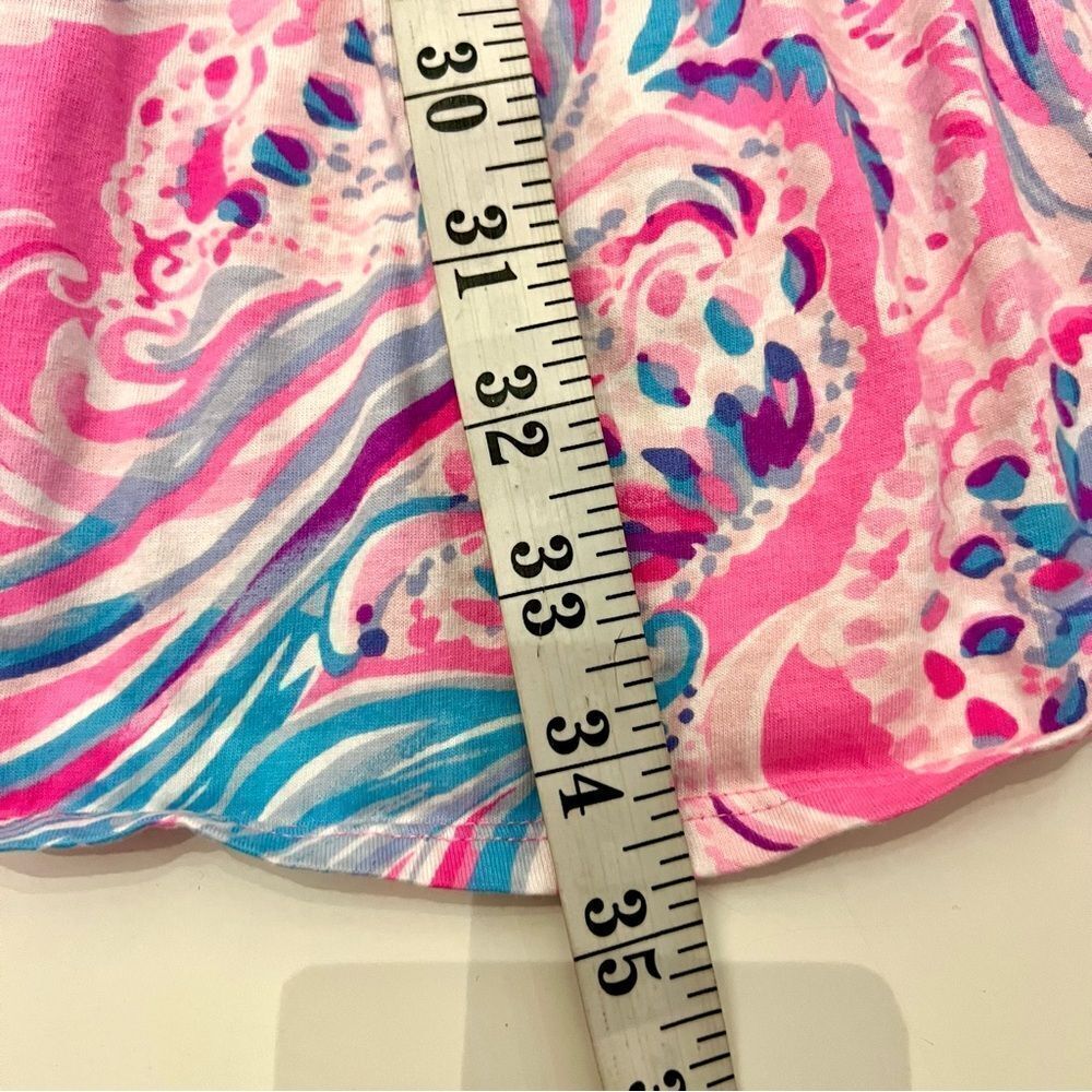 Lilly Pulitzer Neon Don’t Be Jelly Evalyn Swing Dress in Prosecco Pink - Picture 8 of 11